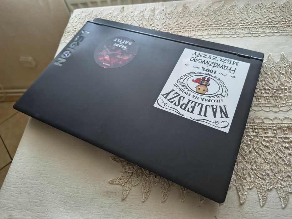 Laptop Legion Y540, GTX 1660 Ti, Intel core i7-9750H, 256/16 GB, do gier i pracy