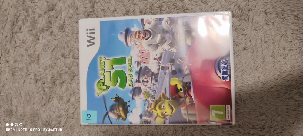 Jest to gra wideo Planet 51: The Game na konsolę Nintendo Wii
