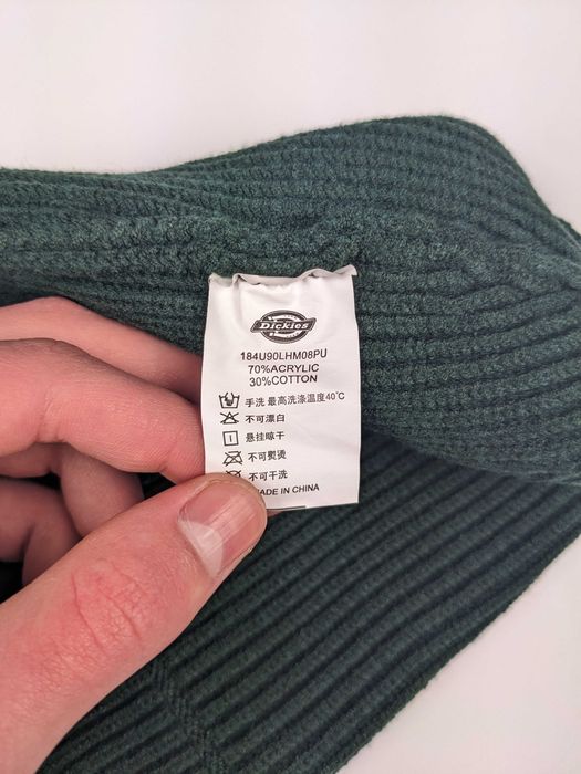 Шапка біні Dickies зеленая, шапка dickies бини,шапка дикис,шапка дікіс