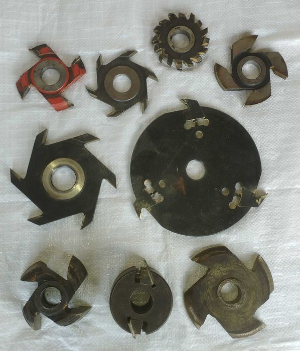 Фрези, ножі (леза) для деревообробки