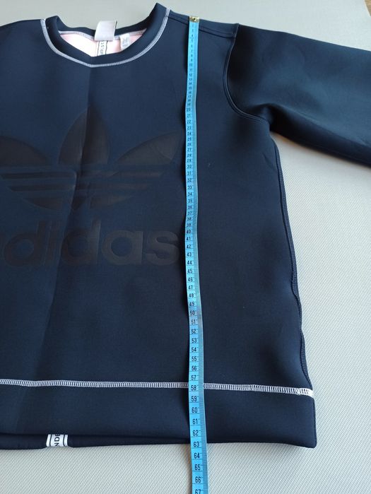 Adidas bluza okrągły dekolt sweatshirt rozmiar 38