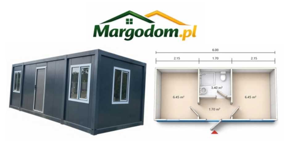 Pawilon Pracowniczy 7x3 albo 6x3 Margo