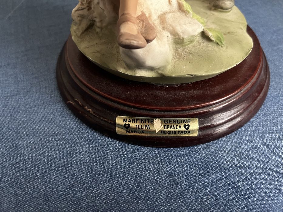 marfinite tulipa branca vintage
