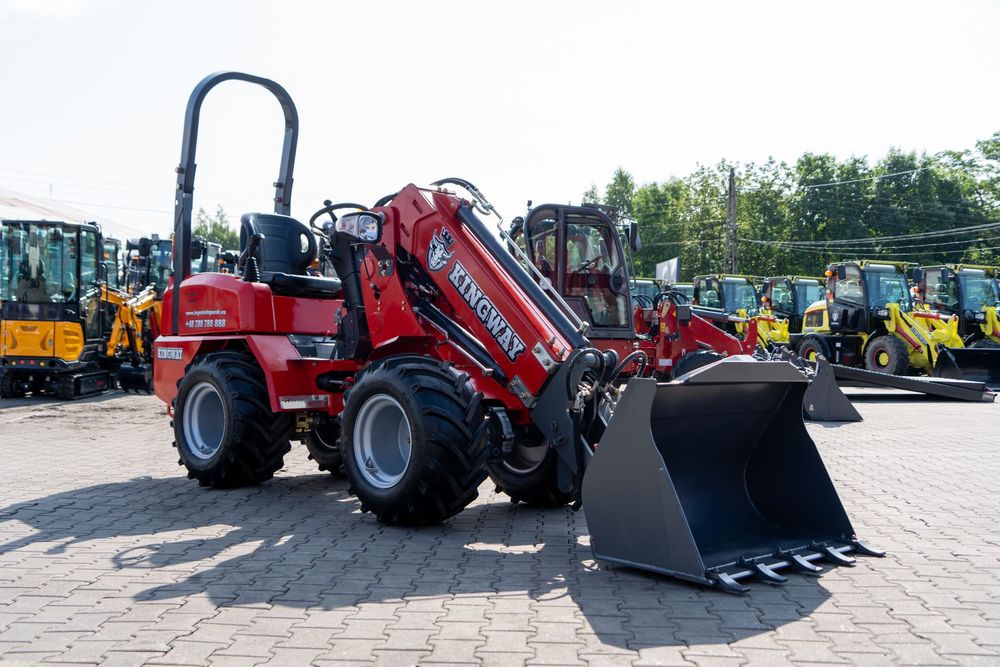Ładowarka teleskopowa H180T zasięg 3,5 m udźwig 800 kg silnik KUBOTA