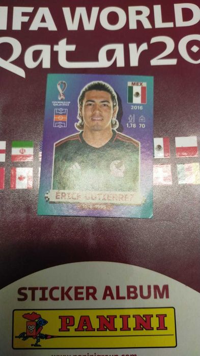 figurinhas do álbum da copa de 2022