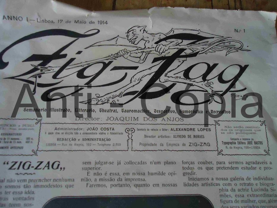 Jornais n.º 1 - 1906 a 1942
