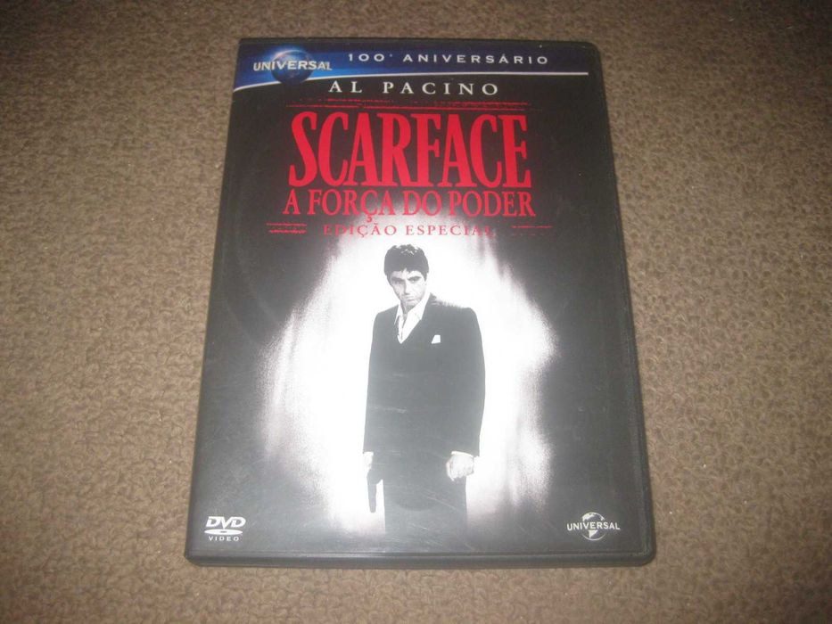 "Scarface- A Força do Poder" com Al Pacino numa Edição Especial com 2 DVDs!