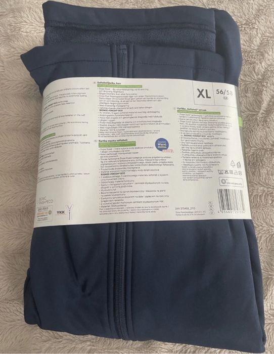 Kurtka softshell męska, oddychająca Rocktrail 56/58 XL.