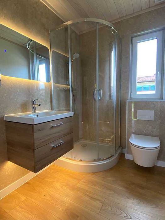 Domek mobilny, dom mobilny NATURA 57,2 m2, wersja PREMIUM