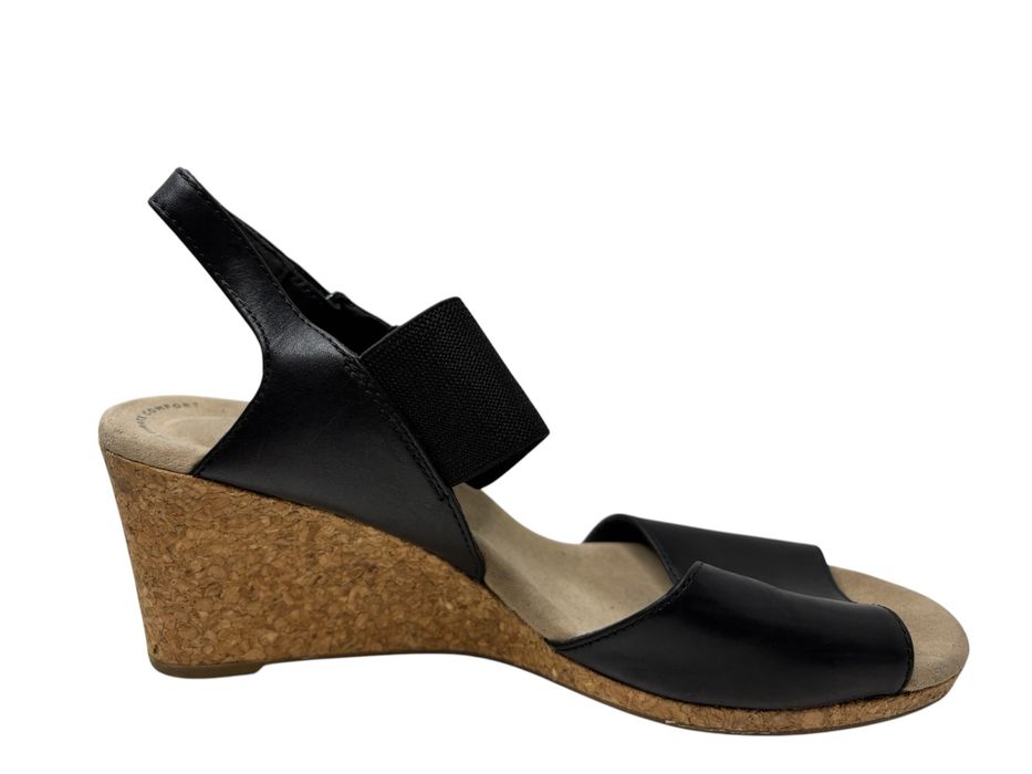 Sandaly skorzane na koturnie Clarks rozmiar 41