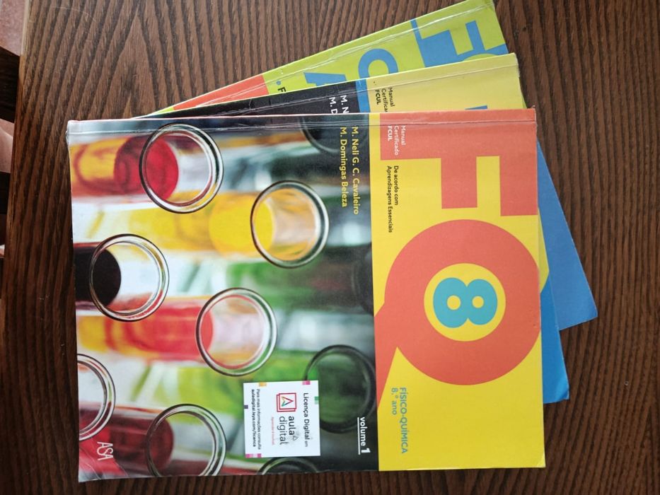 Manuais escolares 8° Ano