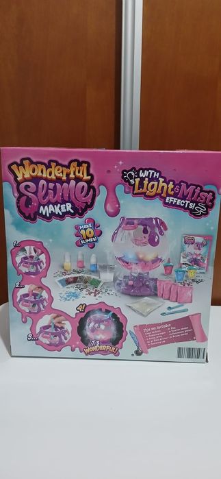 Conjunto brinquedos para fazer Slime