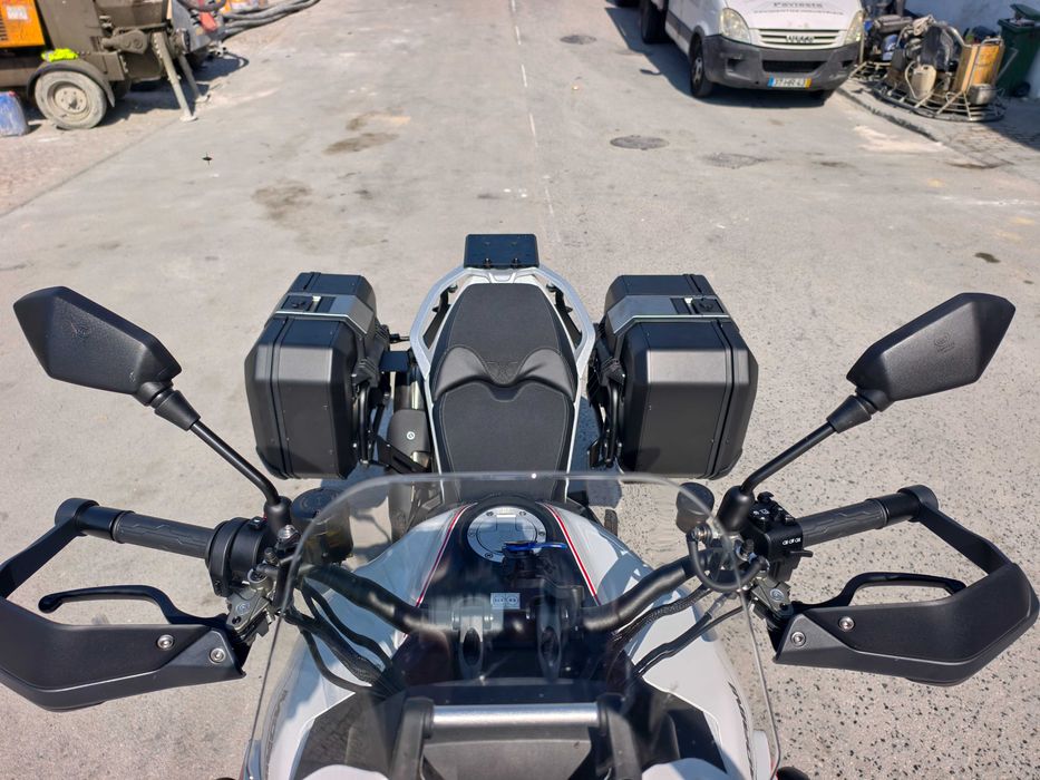 Malas Laterais Shad Terra 47L + 36L + Suporte Lateral Moto Morini X-CAPE 1200