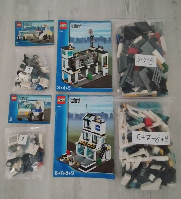 LEGO City 7744 Police Headquarters — Колекційний Стан (Ретро 2008)