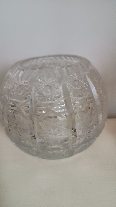 Wazon kula kryształowa duża
