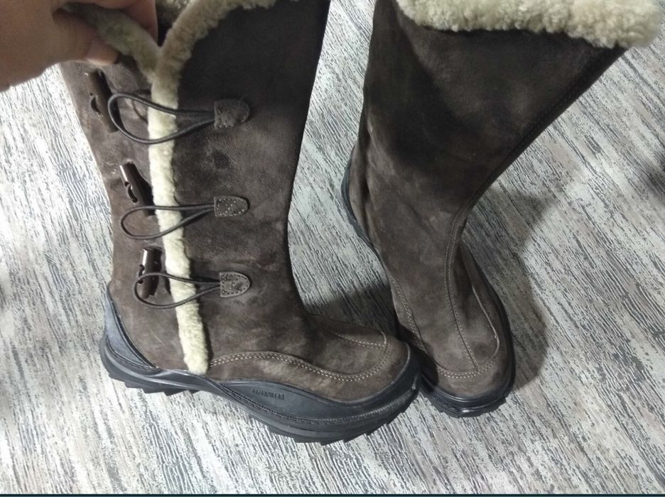 Зимові жіночі чоботи(сапоги) CAT(USA) caterpillar