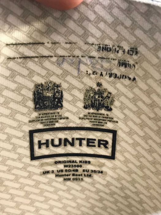 Kalosze Hunter Classic Tall rozm. 36