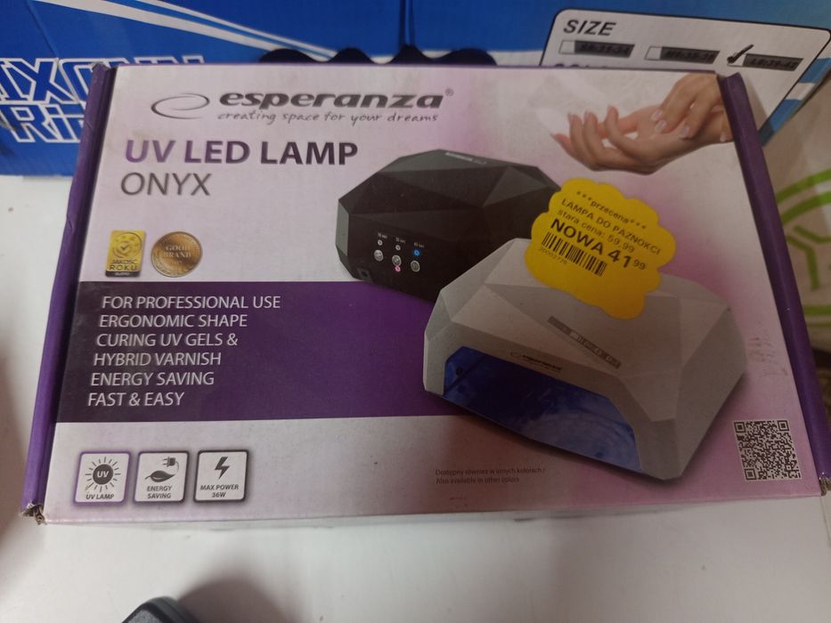 Lampa LED UV onyx