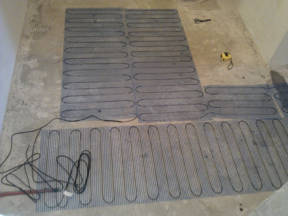 Акція! Нагрівальний мат Volterm 150Вт/м² Електрична підлога Теплий пол