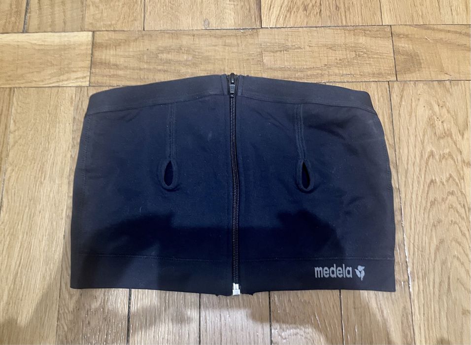 Medela gorset do odciągania pokarmu bez użycia rąk hands-free czarny L