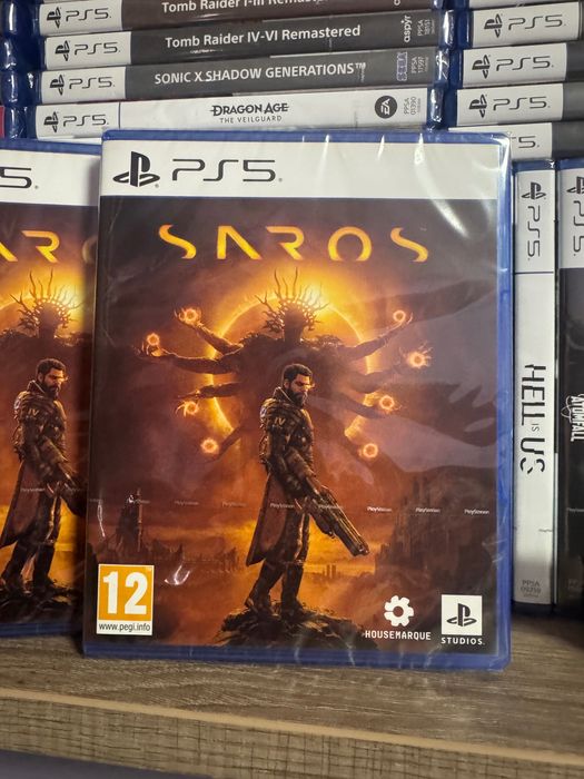 Нові офіційні диски SAROS (PS5) (повна рос локалізація)