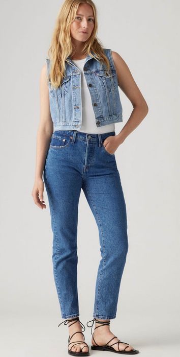 Oryginalne dżinsy Levi’s 501 Cropped