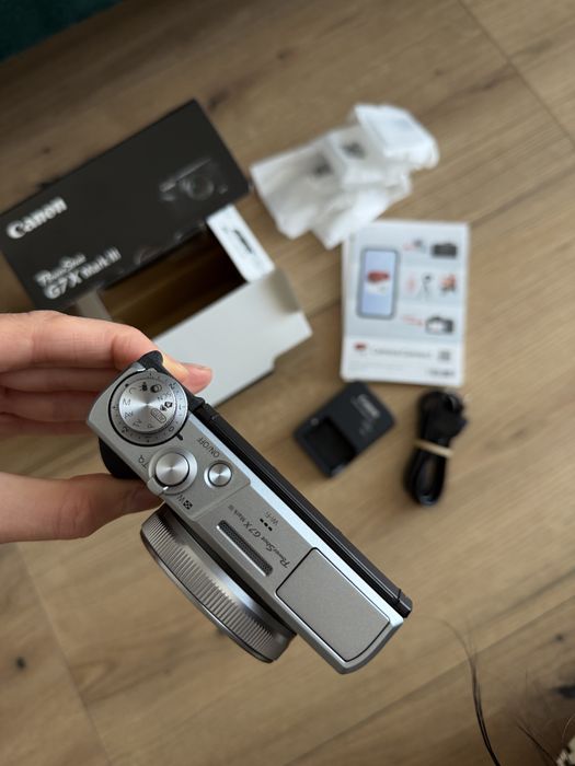 Canon g7x mark III НОВІ фотоапарат зі спалахом CANON G7X