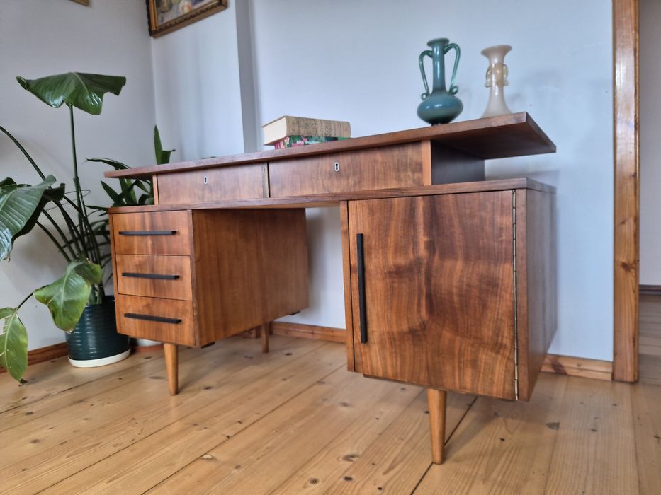 Biurko Hanka z lat 60-tych po renowacji! PRL VINTAGE RETRO DOSTAWA