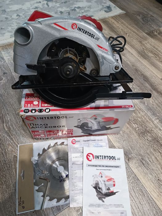 Дисковая пила Intertool DT-0613