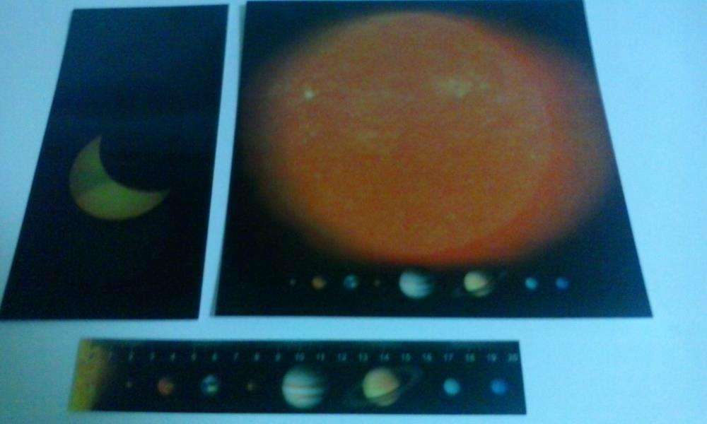 Cartões holográficos do espaço