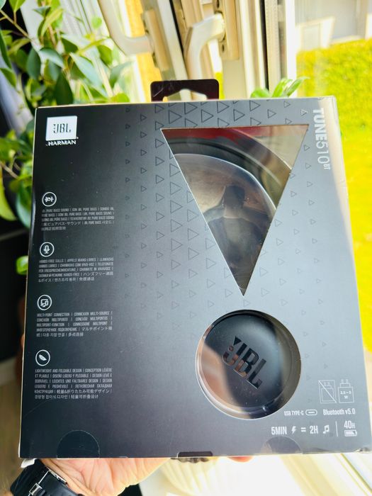Słuchawki nauszne JBL Tune 510BT Czarny