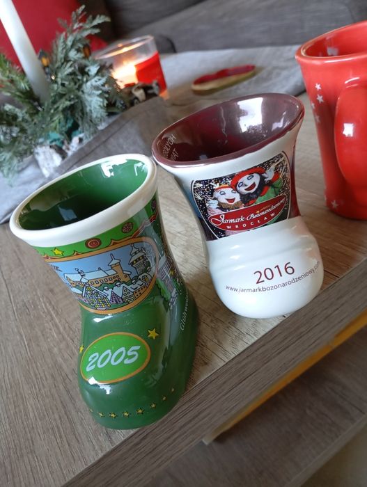 Kubki z jarmarków bożonarodzeniowych