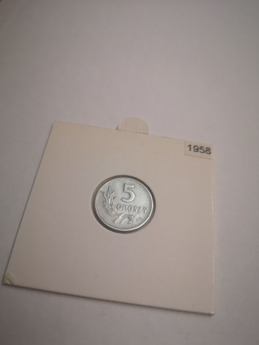 5 groszy 1958 prl