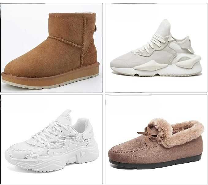 Skarpety Zimowe Termiczne Polarowe Ciepłe Damskie Unisex 3 Pary 36-38