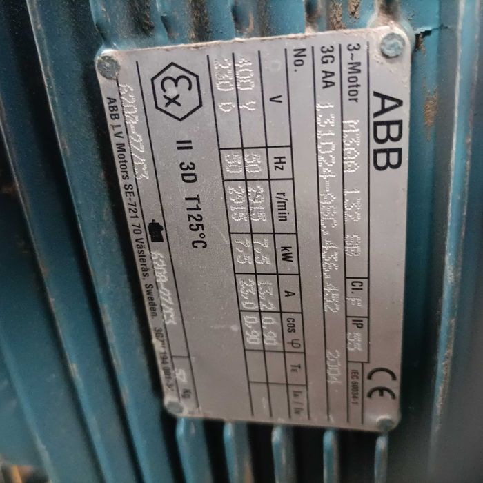 Silnik elektryczny 7,5 kW 2915obr