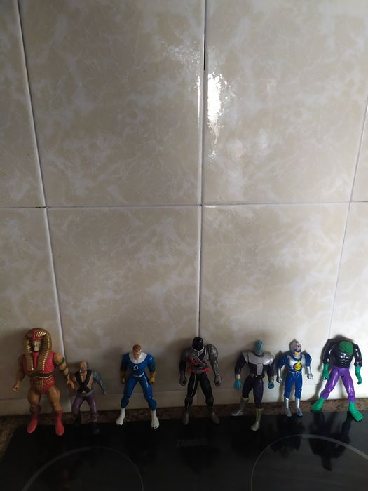 Lote figuras da banda desenhada