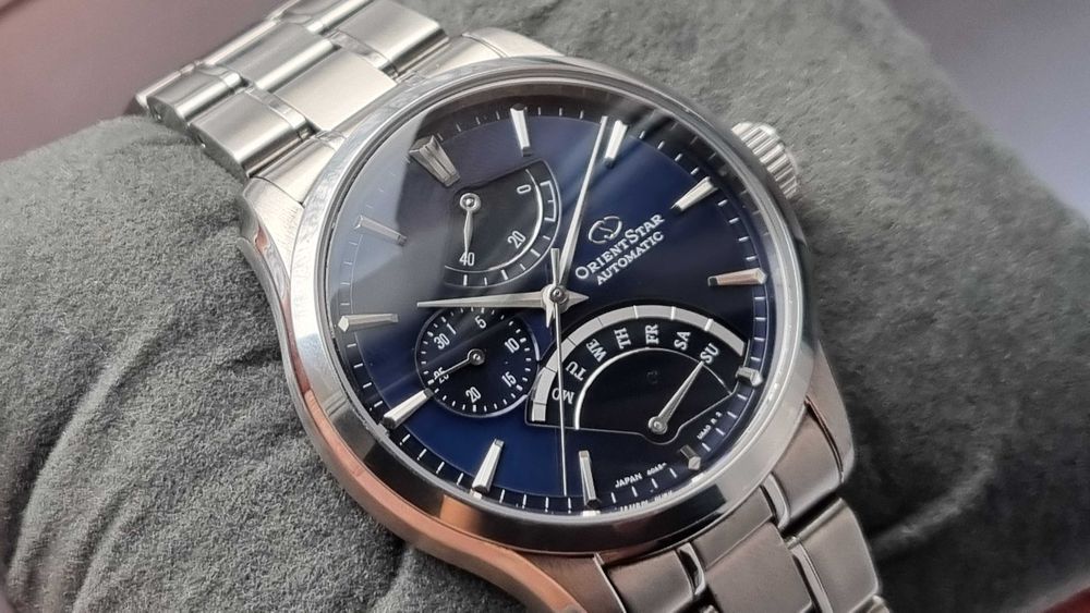 Orient Star Retrograde - Stan Perfekcyjny - Wysoki model- Pełen zestaw