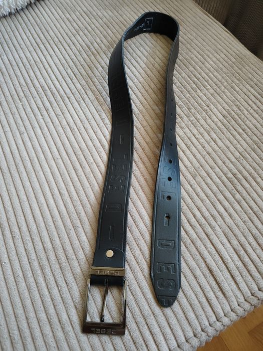 Nowy męski pasek skóra 105 cm Pas -Pol
