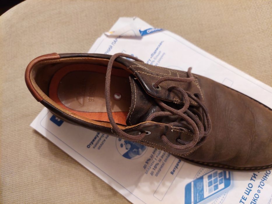Чоловічі туфлі Clarks