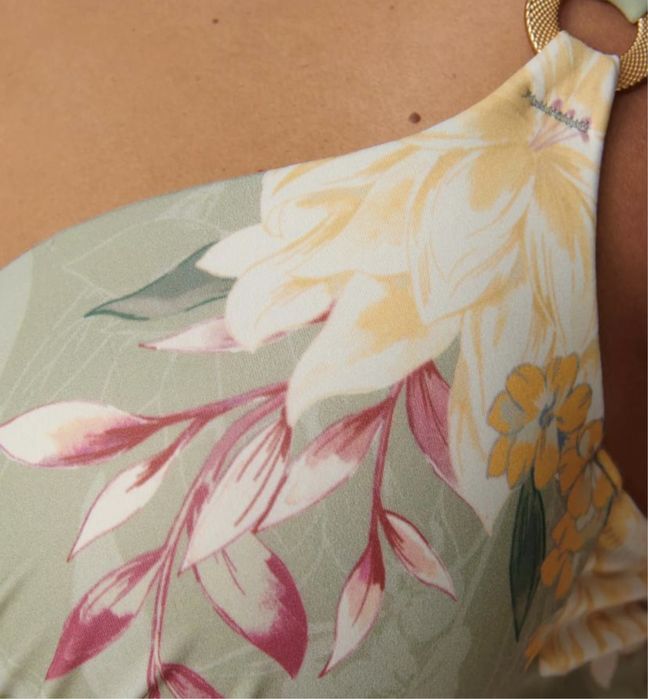 TRIUMPH BOTANICAL LEAF Góra od bikini usztywniany XL 46D
