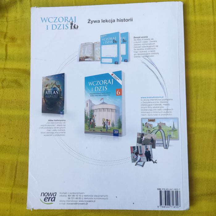 1-2szt. podręcznik wczoraj i dziś klasa 5 i 6 nowa era