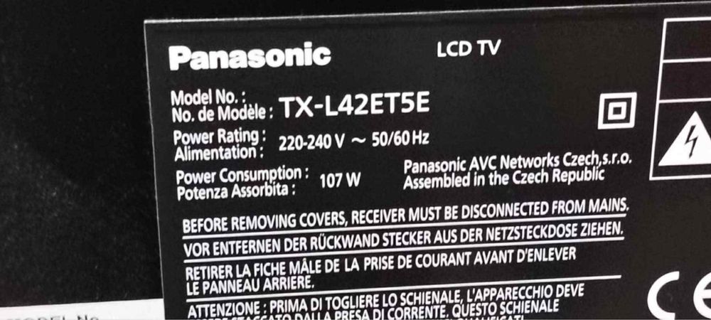 Telewizor Panasonic TX-L42ET5E LCD TV