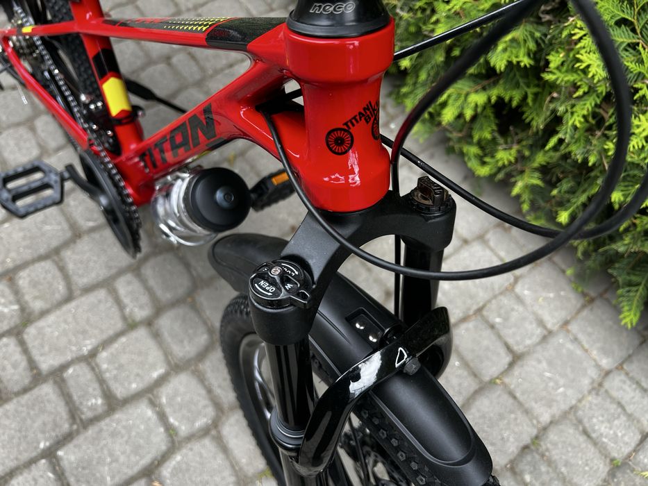 Titan Mars 24 велосипед Shimano магнієва рама дискові гальма