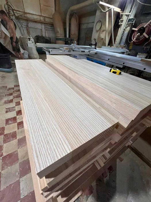 Мебельный щит из дерева толщина 20,30,40,50 мм