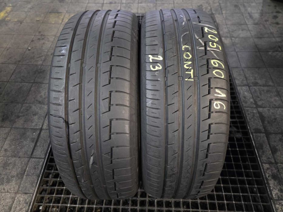 205/60/16 Continental 6 mm 2023 rok ! Możliwy Montaż !