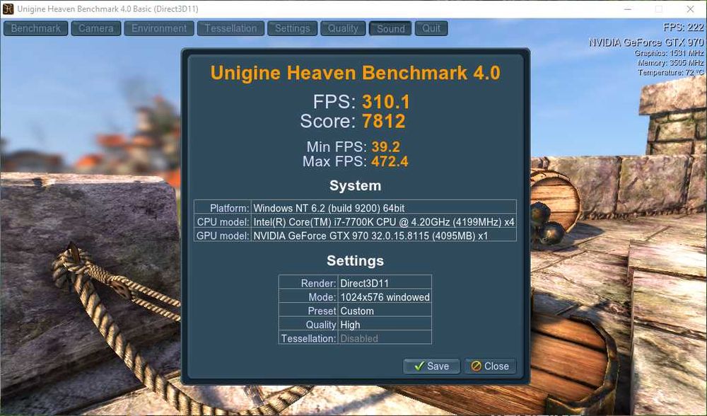 Placa Gráfica EVGA GTX 970 4GB GDDR5 – COMO NOVA