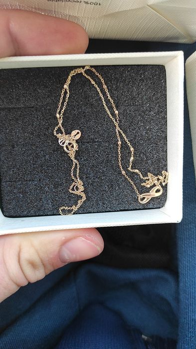 naszyjnik złoty yes