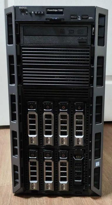 Сервер оптичний накопичувач DELL PowerEdge T330 Xeon E3-1220v6/64 DDR4 ...