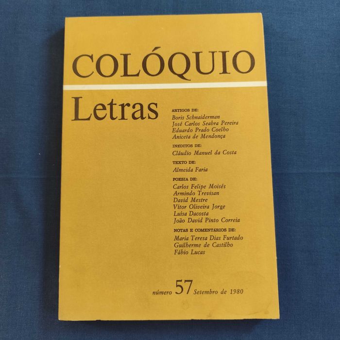 Revista Colóquio Letras 57 - Setembro 1980