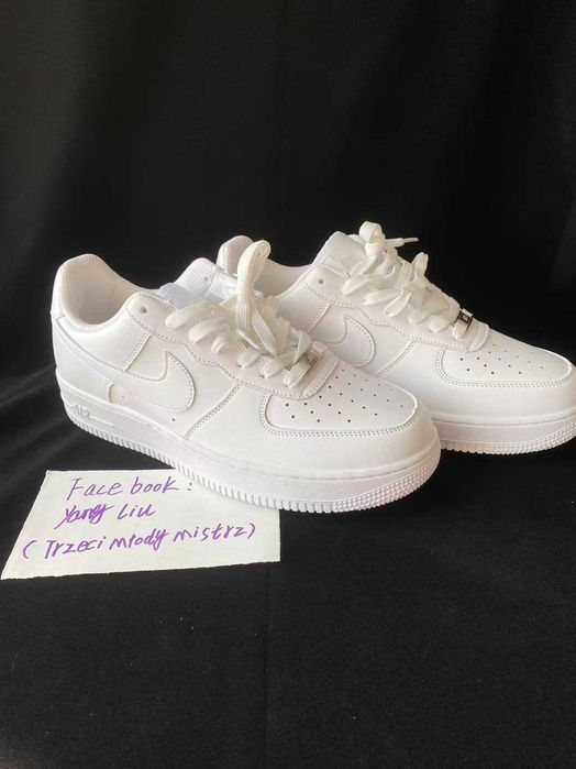 Nike Air Force 1, białe, rozmiar.37.5